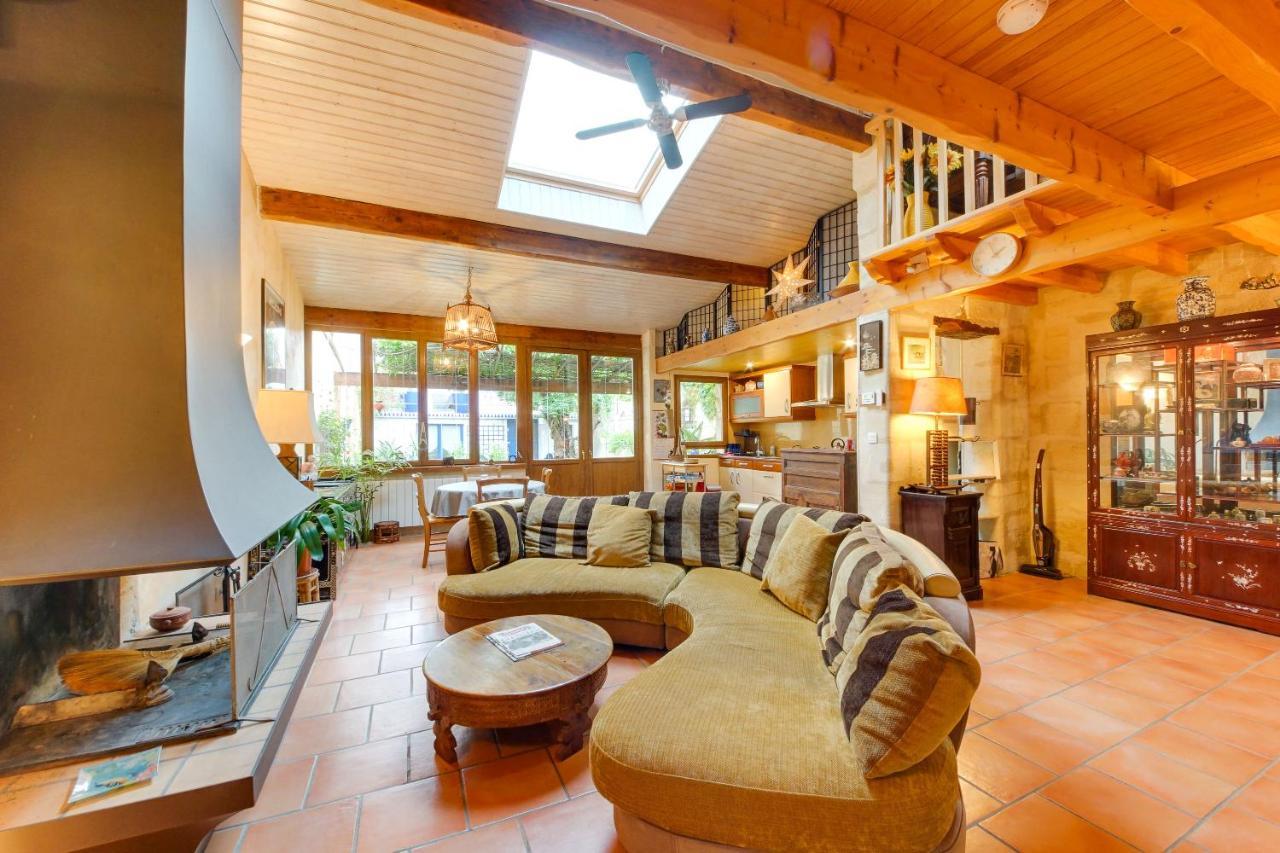 Superbe Maison En Pierre Bordelaise Bordeaux Bagian luar foto